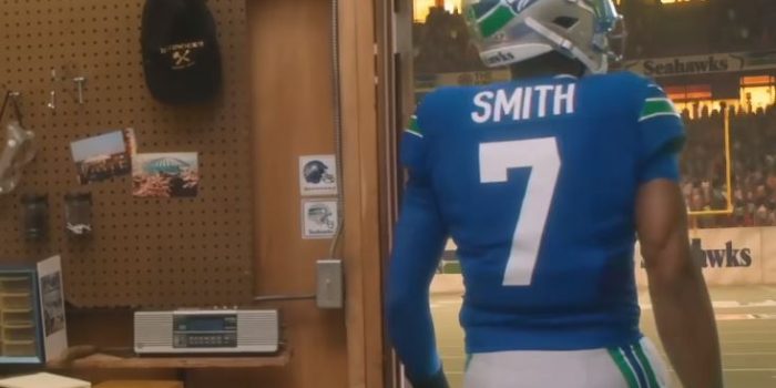 Seahawks Unveil Vintage 90's Throwback Unis and They are Fire!  [VIDEO]